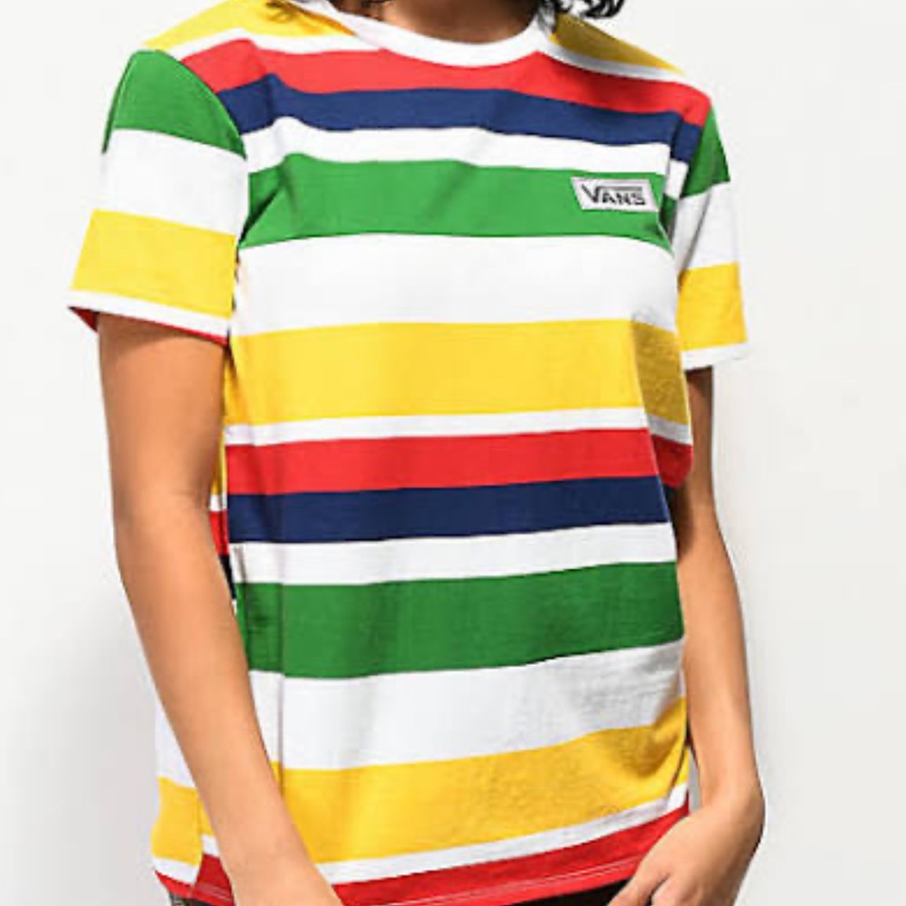 Vans Women’s M Primary Stripe Shirt